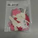40 Inch Pink Number 5 Balloon for 5th Birthday Decoration Pastel Baby Pink Number Five Foil Balloon Tower Giant Large Digit Hot Pink White Helium Balloons Stack Stand for Girls Anniversary Party