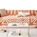Boho Sofa Throw Blanket, Size 70×110"