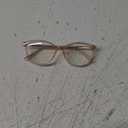 Madison Avenue Vintage TR90 Progressive Multifocus Reading Glasses for Women, Blue Light Multifocal Computer Readers (Transparent Brown)