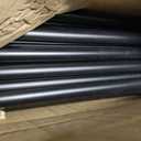 BLIKA 50 Pack 32" Aluminum Deck Balusters with Connectors/Screws, 3/4" OD Hollow Round Aluminum Balusters for Deck Railing, Black Metal Deck Balusters Staircase Spindles