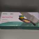 Snack Tray Fits for UPPAbaby Vista/Vista V2/Vista V3/Cruz/Cruz V2/ RumbleSeat/RumbleSeat V2, Stroller Tray with Cup Holder & Recessed Bowl, Dishwasher Safe, Quick Attachment, Folds with Stroller, Grey