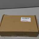 Rergy Cabinet Handles Marble Drawer Pulls and Knobs, 10Pack White Marble & Matte Gold 5inch Hole Center, T-Bar Hardware for Kitchen Dresser Zinc Alloy Furniture