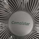 Comoistar Wall Mounted Oscillating Fan with Remote and Timer,8.5 Inch Small RV Fan with 4 Speeds, 90 Oscillation, 120 Adjustable Tilt, 5.92 feet Wire, Quiet Corner Fans for Bedroom, Indoor Bathroom