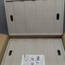 Citylife 64L Collapsible Storage Bins with Lids Plastic Storage Containers for Organizing Stackable Storage Box Large Heavy Duty Utility Crates, 2 Packs (64L/67.6QT)