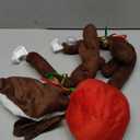 Christmas Reindeer Antlers Car Decoration Kit, IP44 Waterproof LED Lights Nose Vehicle with Jingle Bells Rudolph, Auto Holiday Accessories for SUV Van Truck Decor Multicolor