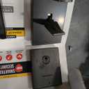 Kwikset San Clemente Front Door Lock Handle and Deadbolt Set, Entry Handleset Exterior with Interior Reversible Lever, Venetian Bronze, Pick Resistant SmartKey Rekey Deadbolt Security