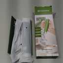 Maestri House Rechargeable Milk Frother, LunaFro NS Handheld Electric Foam Maker Waterproof Detachable Stainless Steel Whisk Drink Mixer Foamer for Lattes, Cappuccino, No Stand (Black)