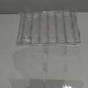 SPACEKEEPER Adjustable Shelf Divider for Closet, Clear Purse Organizers for Closet Acrylic Handbag Separators Storage Organizer Bookshelf Separator Dividers in Bedroom, Office