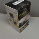 Small Portable Space Heater for Indoor Use - VOCRS 1500W PTC Electric Heater with Thermostat, Remote Control, 12H Timer, Eco and Fan Mode, Rapid and Safe Heating for Bedroom, Office