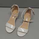 Soda Kids/Children/Girls KICK-2 Wide band Comfortable Sole with Velcor Ankle Strap Block Heel Counter Back Fashion Sandals Shoes 11