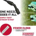 Chapin 16200 Pump Sprayer, 2-Gallon, Lawn & Garden Translucent Poly Tank, Adjustable Cone Nozzle, Ergonomic Handle & in-Tank Filter for Herbicides, Pesticides & Fertilizers