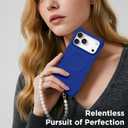 for iPhone 17 Pro Case, Compatible with MagSafe, Screen Protector +[Integrated Silicone Camera Control Button], Shockproof Protective Magnetic Case for iPhone 17 Pro 6.3", Cobalt Blue