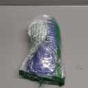 Santa Hat, Santa Hat for Adults, Unisex Velvet Comfort Blue Christmas Hats Extra Thicken Classic Plush for Christmas New Year Festive Holiday Party Supplies