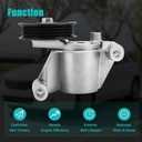 AULINK 39368 Belt Tensioner Assembly with Pulley (2.0L L4) For Ford EcoSport 2018-2021,Focus 2012-2018 CM5E6A228AA CM5E6A228AB CM5Z6B209A