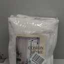 Cream Curtains for Living Room 84 Inch Length 2 Panel Sets Ivory Off White Simple Boho Decor Cotton Burlap Canvas Textured Semi Sheer Linen Drapes for Bedroom Window Draperies Drapery Farmhouse Long