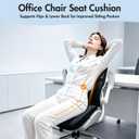 Memory Foam Car Seat Cushion, Ergonomic Coccyx Cushion for Tailbone & Back