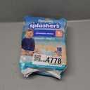 Pampers Swim Diapers - Splashers - Size 4, 18 Count, Gap-Free Disposable Baby Swimming Pants