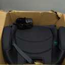 Britax UpNGo Backless Booster Car Seat, Lightweight and Portable Travel Booster with Slim Design and PosturePlus, Accommodates Kids up to 120 Lbs and 63 Raven Black, EXP 12/2035