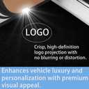 4 Pack Car Door Lights Logo Projector, LED Door Projector Lights Compatible with 1/3/4/5/6/7/X1/X2/X3/X4/X5/X6/M/Z/GT Series Car Accessories, Puddle Lights Ghost Shadow Welcome Light