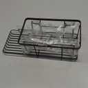 Bathroom Black Shelves, Set Of 2, 12×5×4