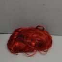 Long Curly Wavy Red Wigs for Women Side Part Natural Looking Cosplay Synthetic Fiber Wig Heat Resistant Replacement Hair