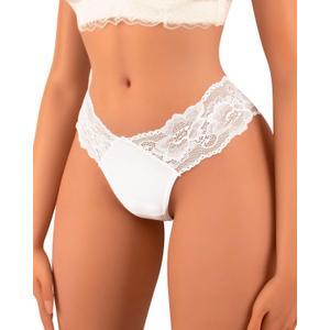 Banamic Sexy G String Thong for Women Underwear Thongs Panties for Women (White, S)