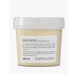 Davines NOUNOU Conditioner | Hydrating Deep Conditioner for Bleached, Permed, Relaxed, Damaged or Very Dry Hair | Replenishes Chemically Processed Hair | 8.45 fl oz