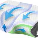 Derila Cervical Queen Size Pillow for Sleeping - Support Pillow for Side, Back, Stomach Sleepers - Contour Best Bed Pillows for Sleeping (1 Pillow | White)