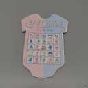 BLUE PANDA Gender Reveal Bingo Game Set, Party Supplies (38 Pieces)