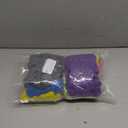 Xanitize Fleece XL Sweeper Mop Refills for Swiffer X-Large - Reusable, Dry Duster, for Hardwoods, Laminates - 5-Pack Rainbow II (Purple, Yellow, Blue, Pink, Lt. Green)