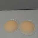 PRETTYWELL Nipple Covers for Women,Waterproof Silicone Nipple Pasties Reusable,Ultra Thin Adhesive Nipple Cover Petals (Large, Nude)