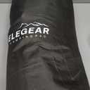 Elegear Double Sleeping Pad for Camping, 4.7" Ultra-Thick Self Inflating Camping Pad 2 Person with Pillow Built-in Foot Pump, Portable Camping Sleeping Mat for Backpacking Hiking Tent(Army Green Full)