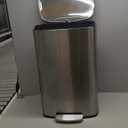 PayLessHere 13 Gallon (50L) in Home Recycling Bin Kitchen Stainless Steel Recycling Bin with Lid Removable Inner Bucket Foot Pedal Soft Close for Office Home Kitchen Garbage Can Trash Bin