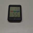 Digital Thermometer Hygrometer, Indoor Wall Thermometer, Indoor Humidity Temperature Monitor with Max&Min Records Backlit for 10S for Greenhouse, Home and Office Measuring Devices