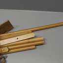 Dowel Rods Wood Sticks Wooden Dowel Rods Round Hardwood Sticks Wooden Dowels (4/5" x 20")