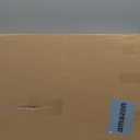 PAWLAND Free Standing Dog Gates for The House Stairs Doorways Indoor Foldable Wooden Small White Puppy Pet Gate Step Over Fence 60" W 24" H 3 Panels