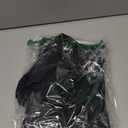 Vorspack Clear Backpack Heavy Duty PVC Transparent Backpack with Reinforced Strap Stitches & Large Capacity for College Workplace Security - Black