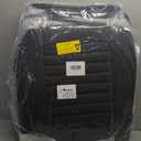 Seat Covers Custom Fit for Toyota 4Runner 2007-2024: 7 Seats Full Set Seat Cushion Protectors Waterproof Leather Comfortable Breathable Compatible Airbag (Black, 3 Rows 7 Seats)