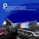 Anti-Glare 2025 2026 BMW X5 3 Series IX BMW Screen Protector is a Continuous for 2025 X3 2024 BMW ix i4 x7 x5 x6/2023 X7 i4 i7 iX 7 Series 3 series,Idrive 8 TouchScreen Tempered Glass