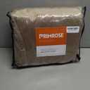 PRIMROSE Blackout Taupe Velvet Curtains 102 inch Long for Living Room,2 Panels Liner Rod Pocket Back Tab Thermal Window Curtain Drapes Room Darkening Heavy Decorative Curtains for Bedroom