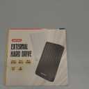 Portable External Hard Drive Storage Expansion Mobile HDD USB 3.0 USB-C for PC, Mac, Desktop, Laptop, PS4, Xbox One X/S, Xbox 360, Office & Game (Black, 1TB)