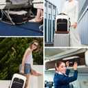 LOVEVOOK Large Travel Backpack for Women, TSA Carry on Backpack for Airplanes, 40L Personal Item Travel Bag for Women fits 17" Laptop,Waterproof Carry on Bag Airplane Approved with 3 Packing Cubes