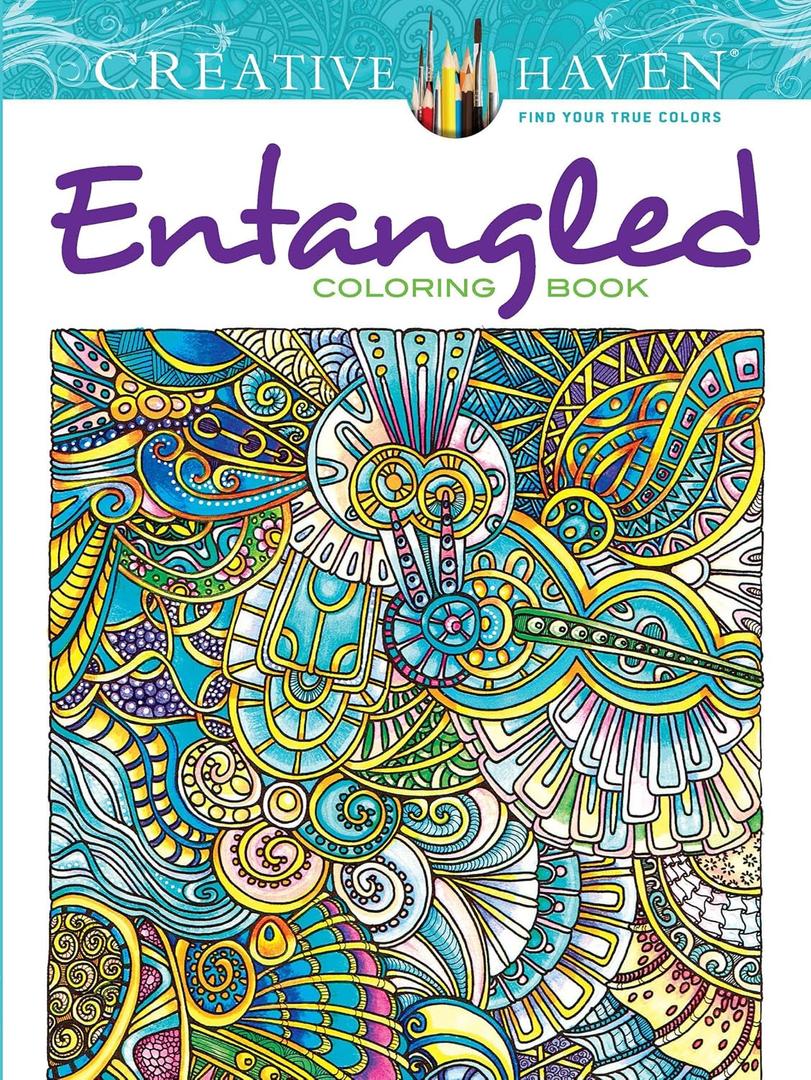 Creative Haven Entangled Coloring Book (Adult Coloring Books: Art & Design)
