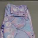 Newwiee 4 Pcs Beach Towels for Kids Bulk Microfiber Bath Towel for Girls Boys Quick Dry Pool Travel Swimming Bath Shower 28"x 59"(Purple,Mermaid Tail)