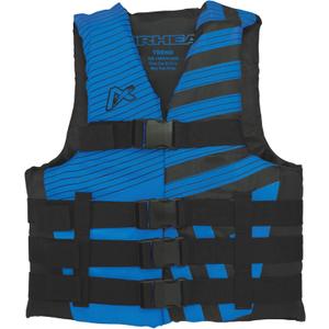 Airhead Trend Life Jacket, Coast Guard Approved, Men's, Women's and Youth Sizes (Blue)