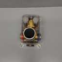 Digital Display Shower Valve Shower Valve 2 Way Shower Diverter Valve Shower Mixing Valve Can Use All the Time Brushed Nickel