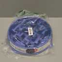 Outward Hound Fun Feeder Slo Bowl  Large 4Cup Capacity, Slow Feeding, Medium to Large Dogs, NonSlip, Blue, Notch Pattern