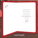 3 x Valentines Day Card,Valentines Day Cards Gifts for Him Her,Valentines Day Card for Husband Wife Boyfriend Girlfriend Fiancee Fiance Men Women with Sweet Message