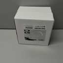 100 PCS Clear Plastic Plates with Gold Rim, Disposable Dessert Plate, 7" Salad Plate, Heavy Duty Weave Pattern Plates for Party, Wedding