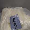 Kopal Genuine Australian Sheepskin Rug, Real Lambskin Area Rug, 2x6 ft Double Pelt, Natural White